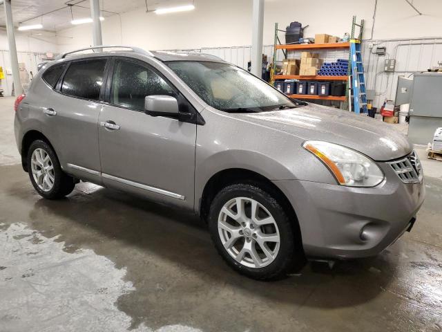 JN8AS5MV1CW360353 - 2012 NISSAN ROGUE S GRAY photo 4