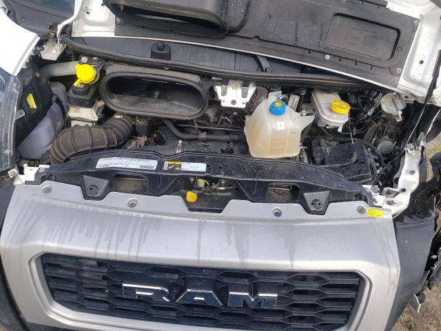 3C6TRVCG9LE139622 - 2020 RAM PROMASTER 2500 HIGH WHITE photo 12