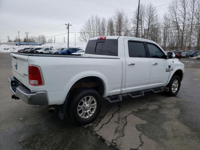 3C6UR5FL7JG184296 - 2018 RAM 2500 LARAMIE WHITE photo 3