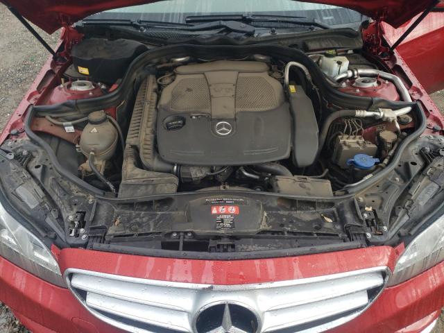 WDDHF5KB4EA972267 - 2014 MERCEDES-BENZ E 350 RED photo 11