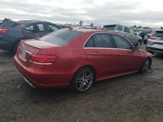 WDDHF5KB4EA972267 - 2014 MERCEDES-BENZ E 350 RED photo 3