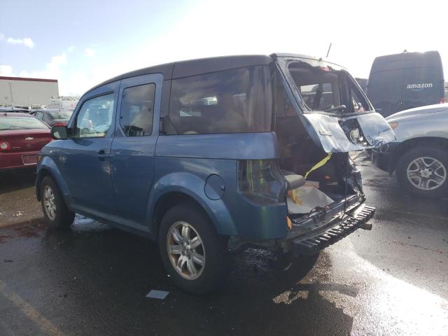 5J6YH28758L010858 - 2008 HONDA ELEMENT EX BLUE photo 2