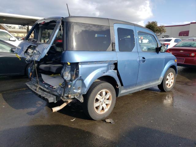 5J6YH28758L010858 - 2008 HONDA ELEMENT EX BLUE photo 3