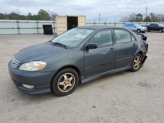 1NXBR32EX3Z023478 - 2003 TOYOTA COROLLA CE GRAY photo 1