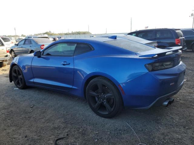 1G1FF1R72H0191908 - 2017 CHEVROLET CAMARO SS BLUE photo 2