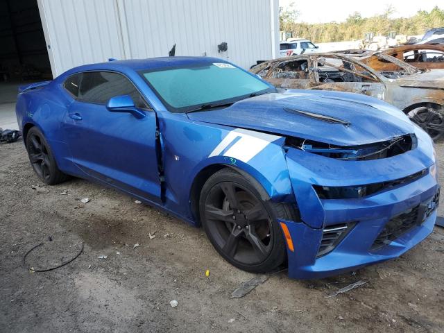 1G1FF1R72H0191908 - 2017 CHEVROLET CAMARO SS BLUE photo 4