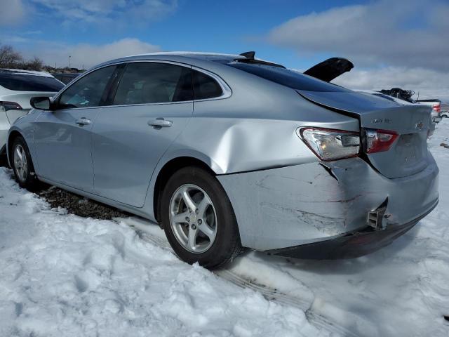 1G1ZB5ST0JF279625 - 2018 CHEVROLET MALIBU LS SILVER photo 2