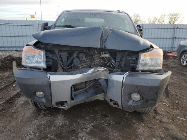 1N6AA0EC8BN302496 - 2011 NISSAN TITAN S CHARCOAL photo 5