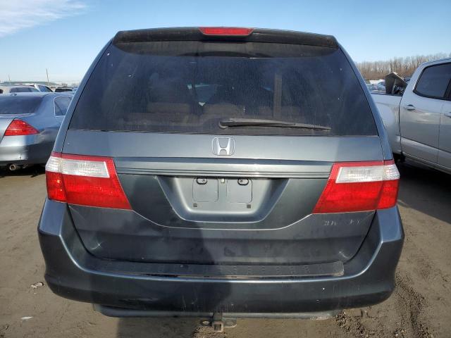 5FNRL384X5B419294 - 2005 HONDA ODYSSEY EX GRAY photo 6