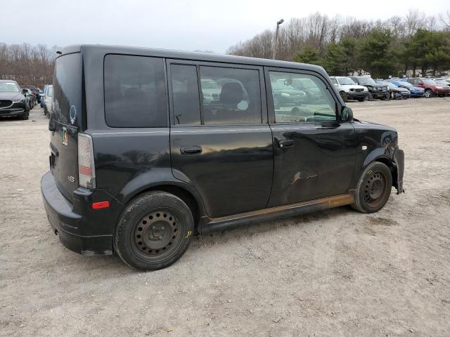 JTLKT324464081169 - 2006 TOYOTA SCION XB BLACK photo 3