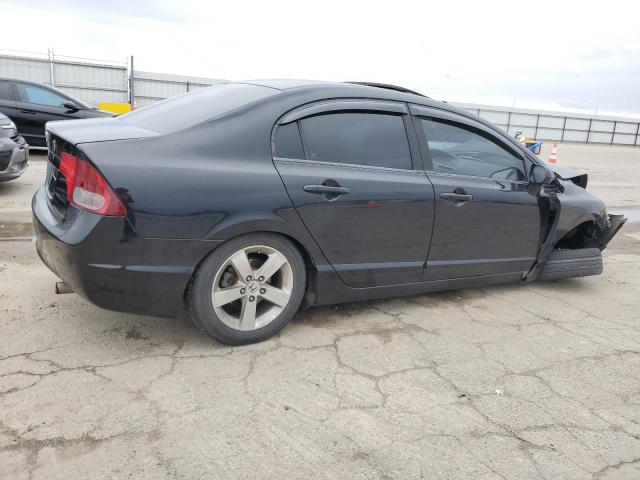 2HGFA16818H303968 - 2008 HONDA CIVIC EX BLACK photo 3