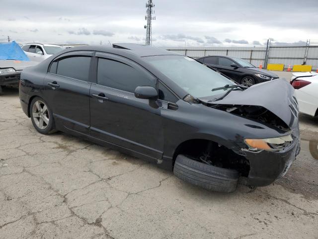 2HGFA16818H303968 - 2008 HONDA CIVIC EX BLACK photo 4