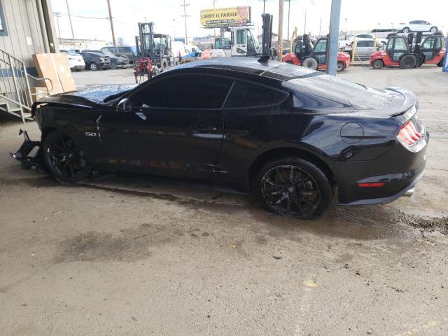 1FA6P8CF8M5120275 - 2021 FORD MUSTANG GT BLACK photo 2