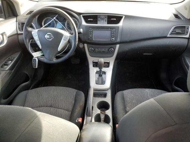 3N1AB7AP1FY308136 - 2015 NISSAN SENTRA S GRAY photo 8