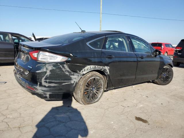 3FA6P0HD1ER206809 - 2014 FORD FUSION SE BLACK photo 3