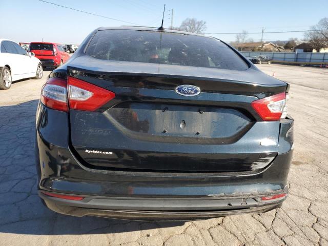 3FA6P0HD1ER206809 - 2014 FORD FUSION SE BLACK photo 6