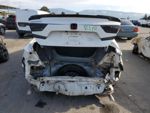 1HGCV1F45JA059797 - 2018 HONDA ACCORD EX WHITE photo 6