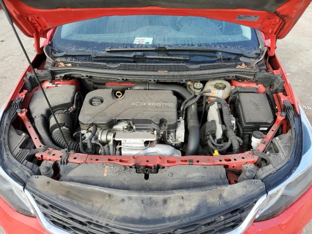 1G1BE5SM1H7118156 - 2017 CHEVROLET CRUZE LT RED photo 11