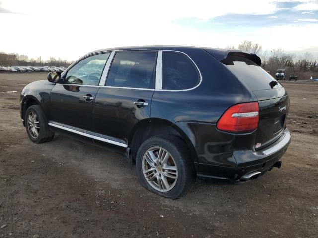 WP1AB29P28LA40745 - 2008 PORSCHE CAYENNE S BLACK photo 2