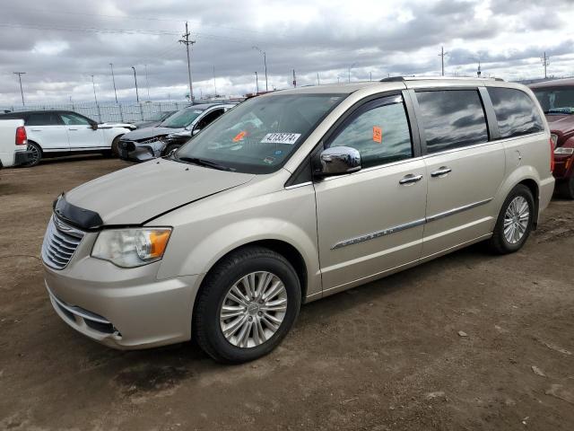 2C4RC1GGXDR513260 - 2013 CHRYSLER TOWN & COU LIMITED GOLD photo 1