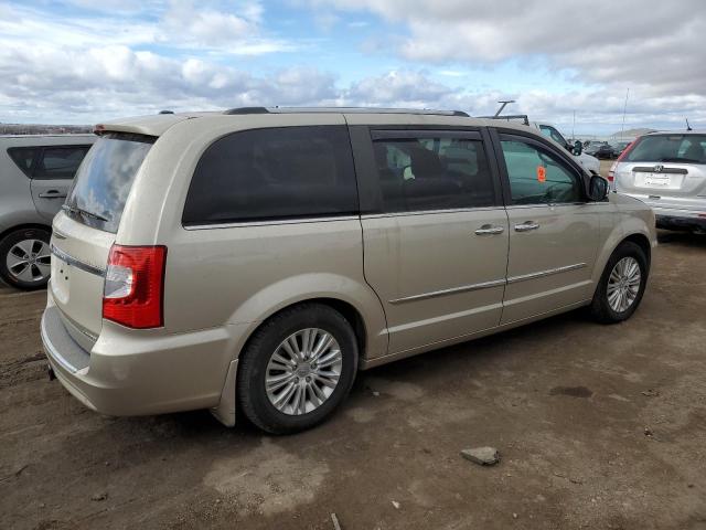 2C4RC1GGXDR513260 - 2013 CHRYSLER TOWN & COU LIMITED GOLD photo 3