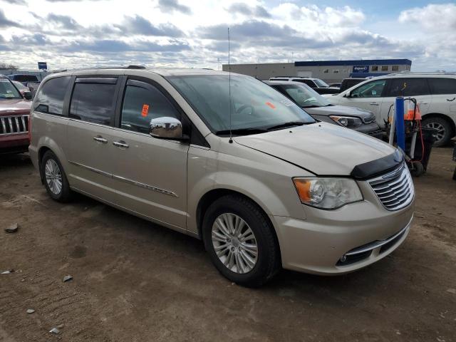 2C4RC1GGXDR513260 - 2013 CHRYSLER TOWN & COU LIMITED GOLD photo 4