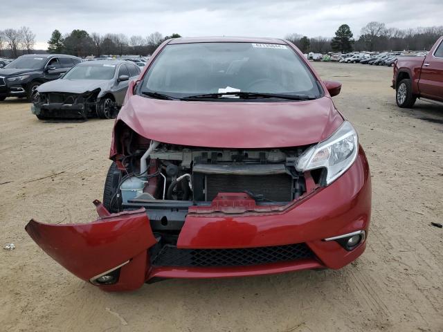 3N1CE2CP2FL391167 - 2015 NISSAN VERSA NOTE S RED photo 5