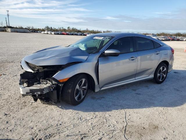 19XFC2F67LE206291 - 2020 HONDA CIVIC LX SILVER photo 1