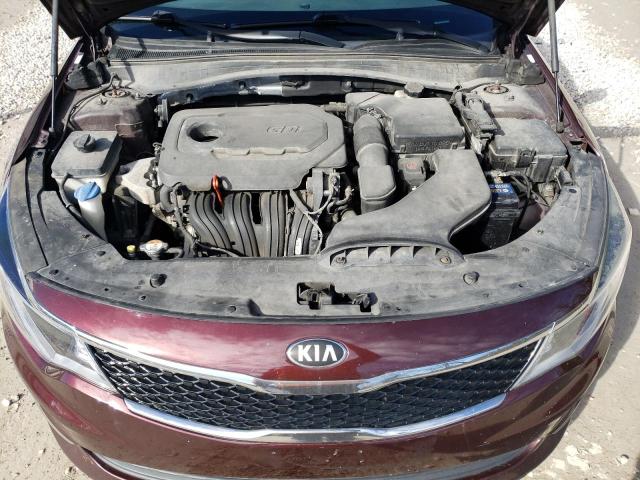 5XXGT4L3XGG075090 - 2016 KIA OPTIMA LX BURGUNDY photo 11