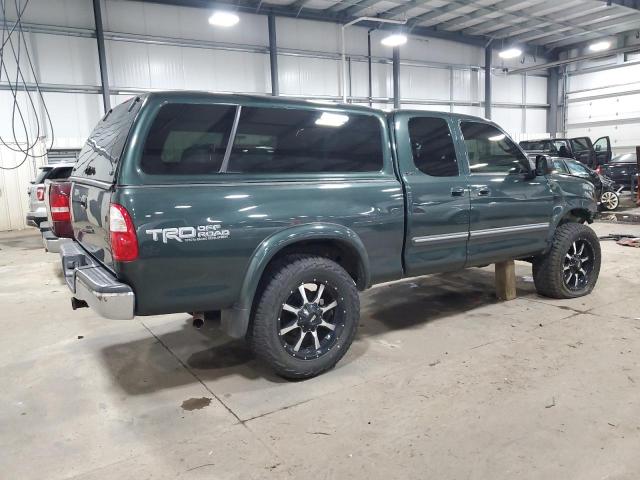 5TBBT44116S474810 - 2006 TOYOTA TUNDRA ACCESS CAB SR5 GREEN photo 3