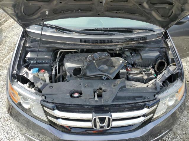 5FNRL5H26GB155715 - 2016 HONDA ODYSSEY LX GRAY photo 12