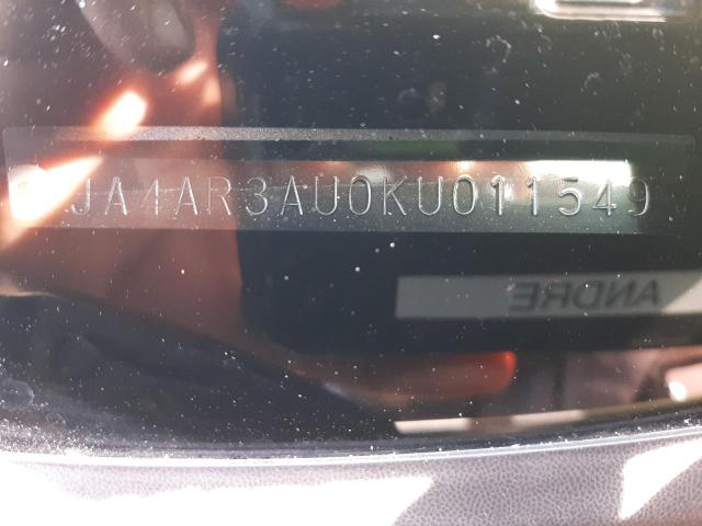 JA4AR3AU0KU011549 - 2019 MITSUBISHI OUTLANDER ES SILVER photo 12