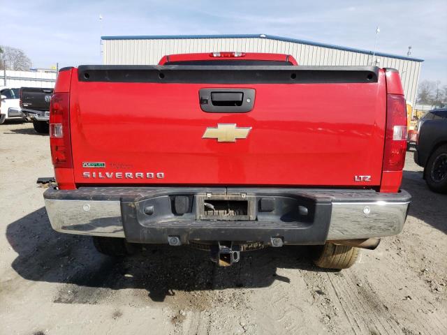 3GCPKTE35BG347741 - 2011 CHEVROLET SILVERADO K1500 LTZ RED photo 6