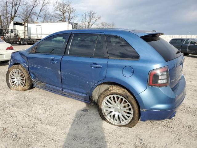 2FMDK30C29BA64507 - 2009 FORD EDGE SPORT BLUE photo 2