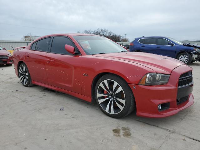 2C3CDXEJ0CH169953 - 2012 DODGE CHARGER SRT-8 RED photo 4