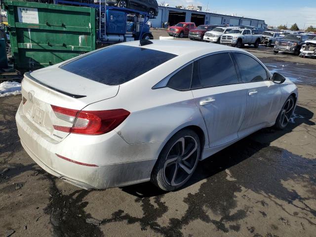 1HGCV1F31MA097071 - 2021 HONDA ACCORD SPORT WHITE photo 3