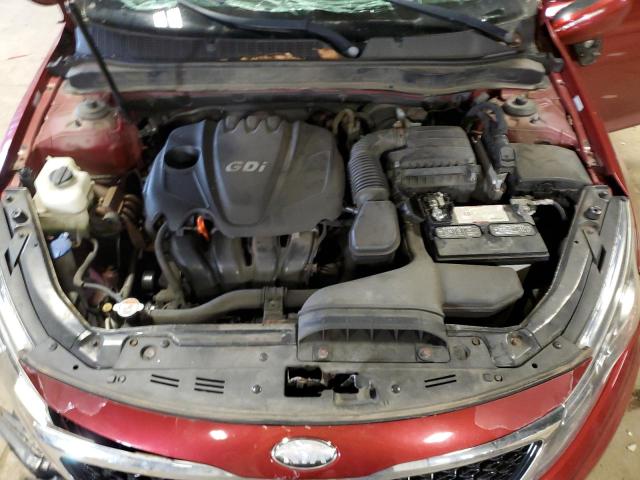 5XXGM4A77DG202893 - 2013 KIA OPTIMA LX RED photo 11