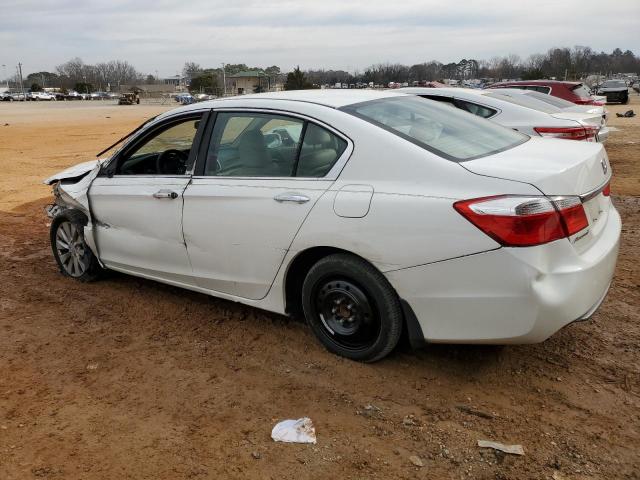 1HGCR2F74DA099832 - 2013 HONDA ACCORD EX WHITE photo 2