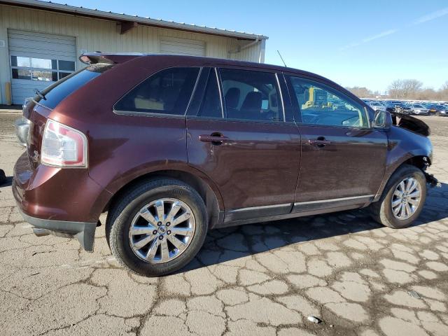 2FMDK4JC3ABA51984 - 2010 FORD EDGE SEL BURGUNDY photo 3