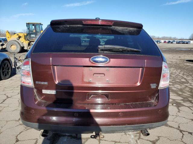 2FMDK4JC3ABA51984 - 2010 FORD EDGE SEL BURGUNDY photo 6