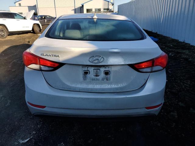 KMHDH4AE9EU172745 - 2014 HYUNDAI ELANTRA SE SILVER photo 6