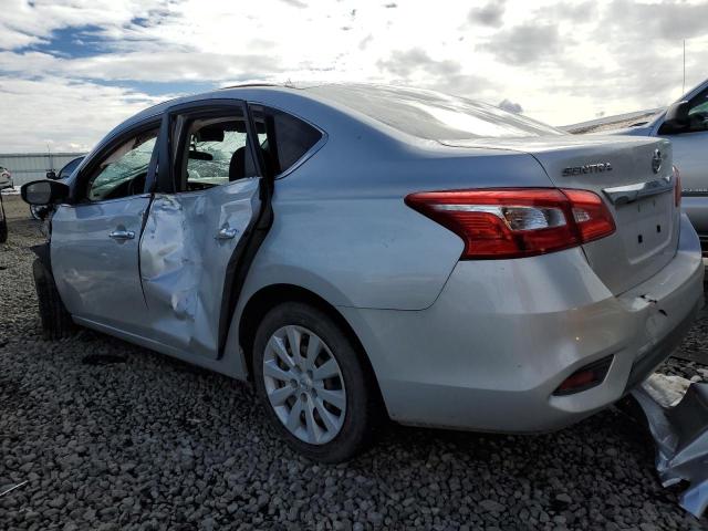 3N1AB7AP1KY211481 - 2019 NISSAN SENTRA S SILVER photo 2