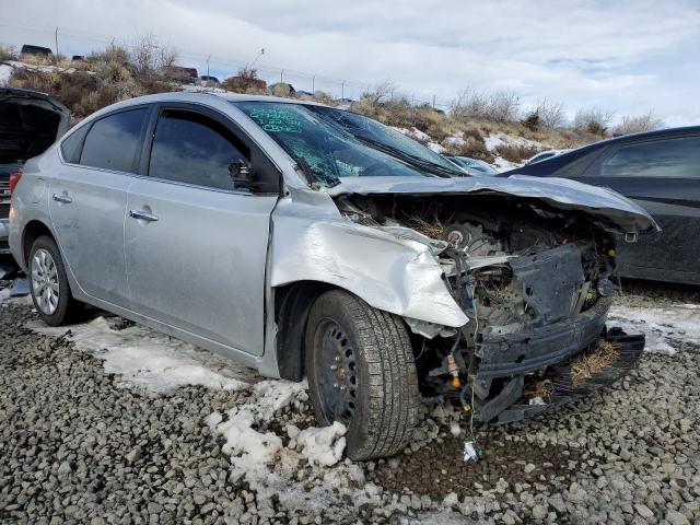 3N1AB7AP1KY211481 - 2019 NISSAN SENTRA S SILVER photo 4