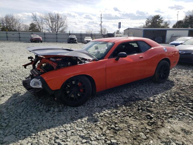 2B3LJ74W89H579217 - 2009 DODGE CHALLENGER SRT-8 ORANGE photo 1