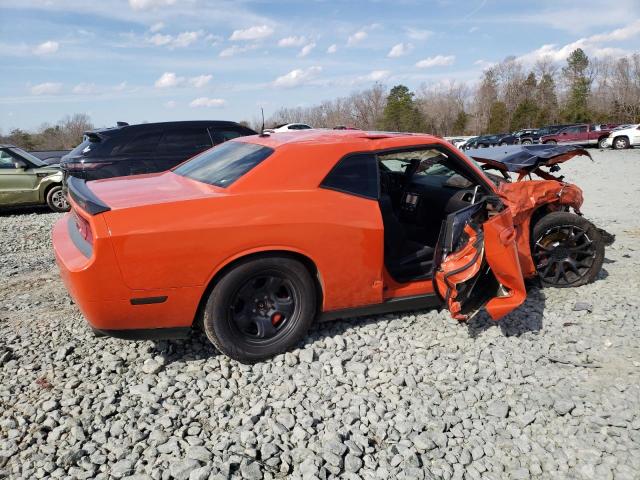 2B3LJ74W89H579217 - 2009 DODGE CHALLENGER SRT-8 ORANGE photo 3