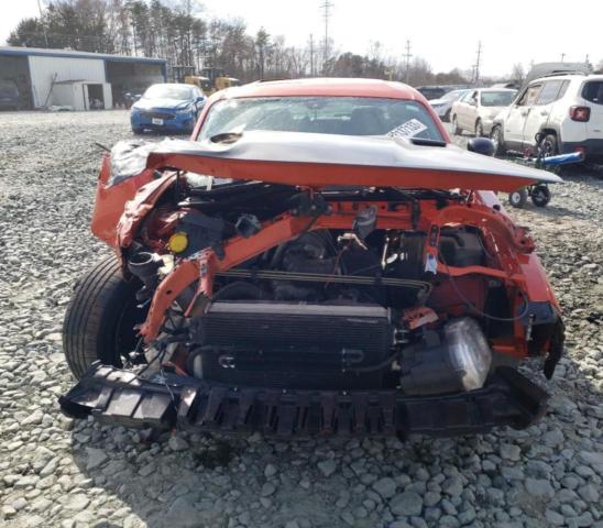 2B3LJ74W89H579217 - 2009 DODGE CHALLENGER SRT-8 ORANGE photo 5