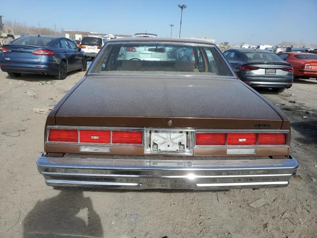 1N69G9S303908 - 1979 CHEVROLET CAPRICE CL BROWN photo 6