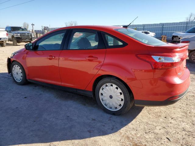 1FADP3F24EL356311 - 2014 FORD FOCUS SE RED photo 2