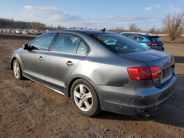 3VWLL7AJ6EM259582 - 2014 VOLKSWAGEN JETTA TDI GRAY photo 2