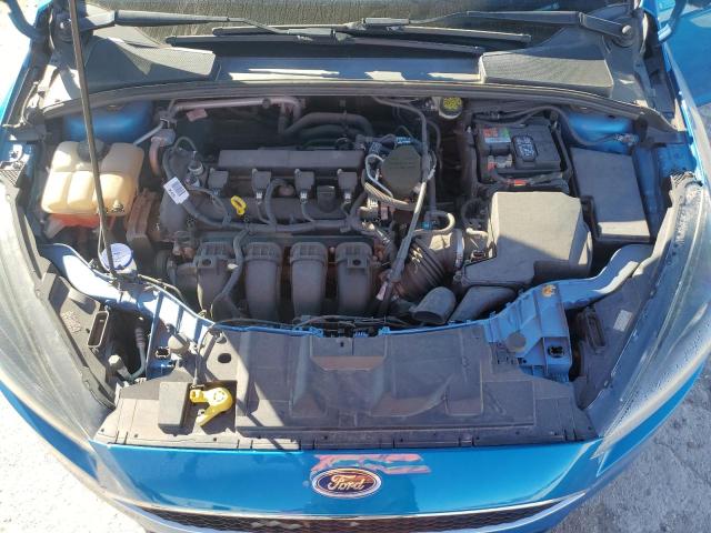 1FADP3F20FL336560 - 2015 FORD FOCUS SE BLUE photo 11